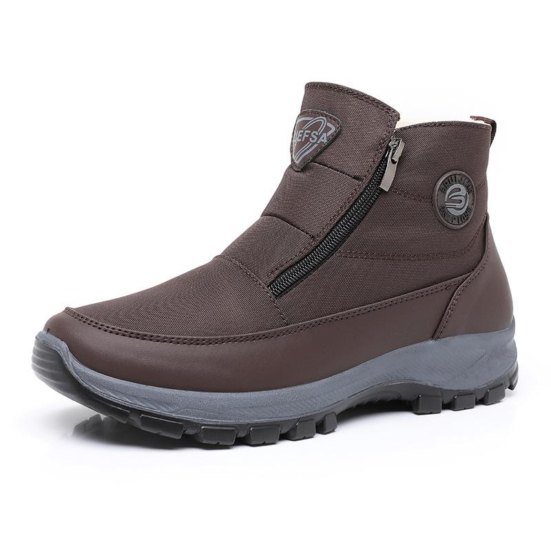 Мужские зимние теплые ботинки для снега с застежкой-молнией, нескользящие ботинки по щиколотку с подкладкой из искусственного меха, удобные рабочие кроссовки, повседневные короткие ботинки для ходьбы, обувь для мужчин 44
Мужские зимние теплые ботинки для снега с застежкой-молнией, нескользящие ботинки по щиколотку с подкладкой из искусственного меха, удобные рабочие кроссовки, повседневные короткие ботинки для ходьбы, обувь для мужчин 44