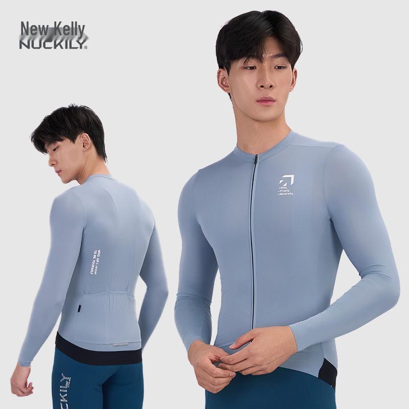 NUCKILY Men s Quick-Dry Cycling Jersey Long Sleeve Sweat-Wicking Milk Silk for Autumn XL
NUCKILY Men s Quick-Dry Cycling Jersey Long Sleeve Sweat-Wicking Milk Silk for Autumn XL