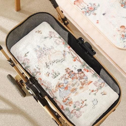 Baby Stroller Liner Pure Cotton Gauze, Soft Minky Dot,quilted, Double-sided, Universal Fit for All Seasons and Most Car Models 35 75cm
Baby Stroller Liner Pure Cotton Gauze, Soft Minky Dot,quilted, Double-sided, Universal Fit for All Seasons and Most Car Models 35 75cm