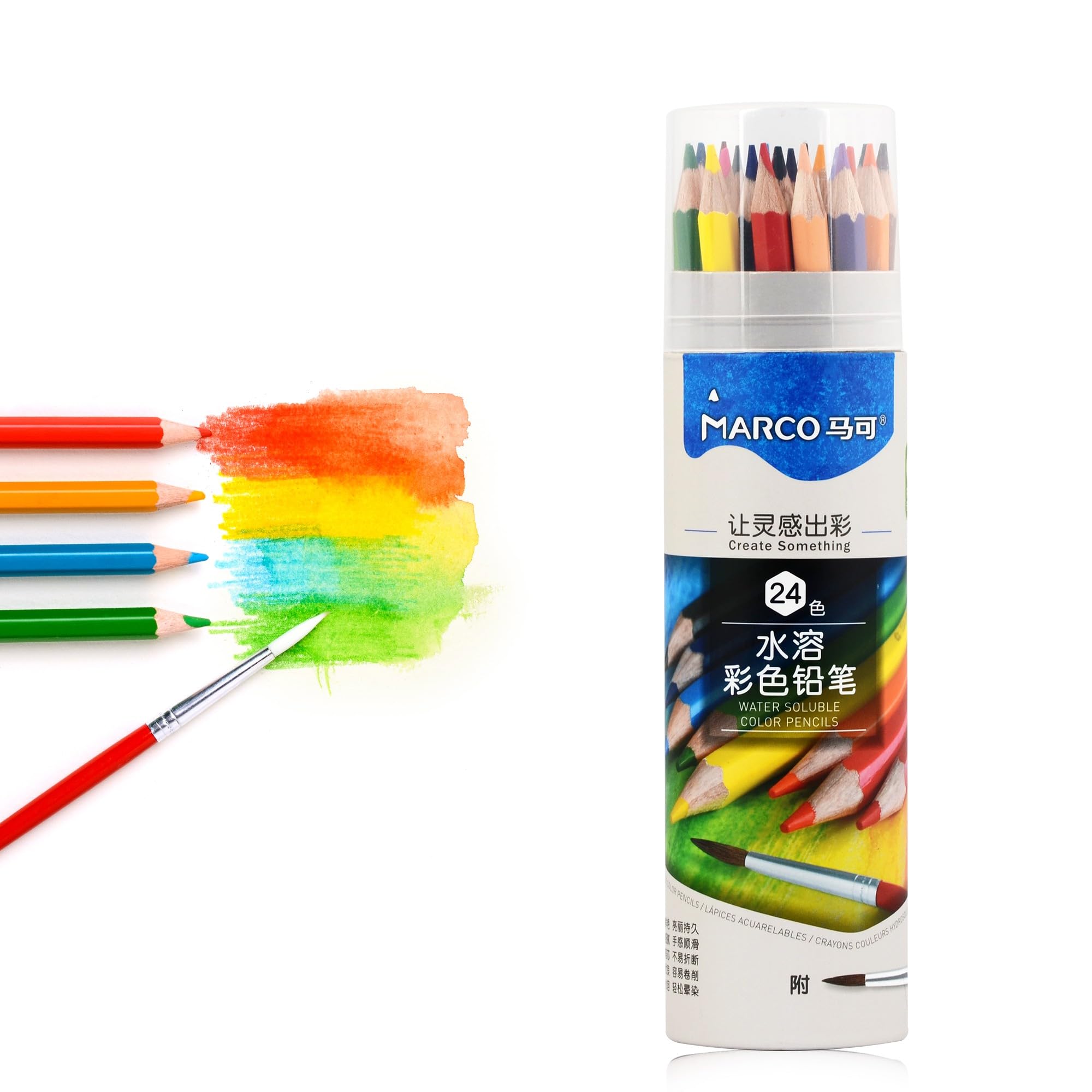 Marco Colored 24 Color Colored Hexagonal Shaft Colored Light Comes with a Coloring Book for Children and Colored Pencils with Good School Entrance
Marco Colored 24 Color Colored Hexagonal Shaft Colored Light Comes with a Coloring Book for Children and Colored Pencils with Good School Entrance