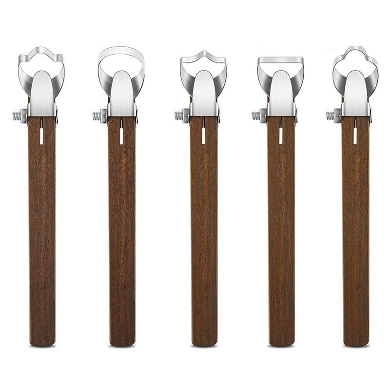 Carving Pottery Tool Set- 5 Pcs Sculpture Scraper Clay Extruder Clay Cutter For Pottery Cup Mug Handgrip
Carving Pottery Tool Set- 5 Pcs Sculpture Scraper Clay Extruder Clay Cutter For Pottery Cup Mug Handgrip