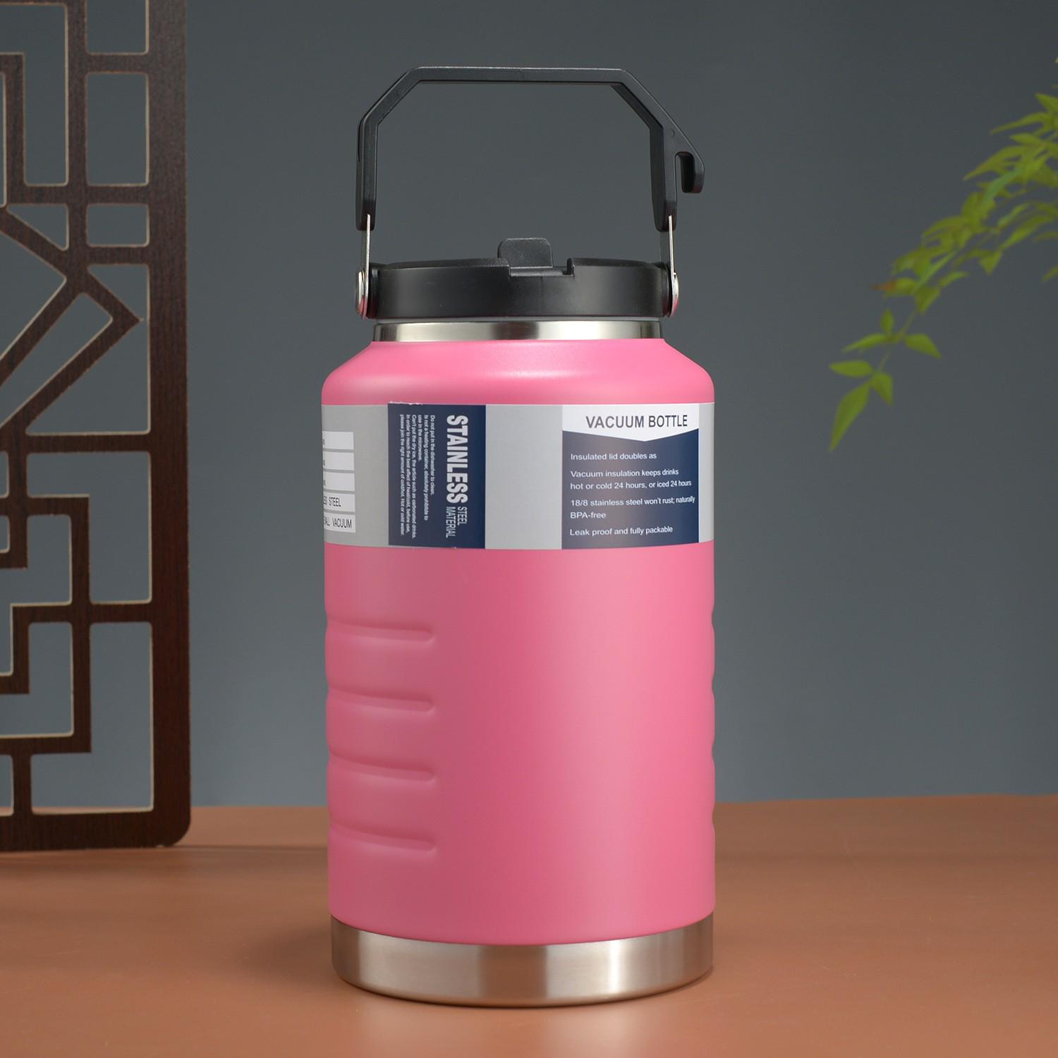 304 Stainless Steel Insulated Outdoor Water Bottle, Large Capacity, Stylish Design. Ice Bucket
304 Stainless Steel Insulated Outdoor Water Bottle, Large Capacity, Stylish Design. Ice Bucket