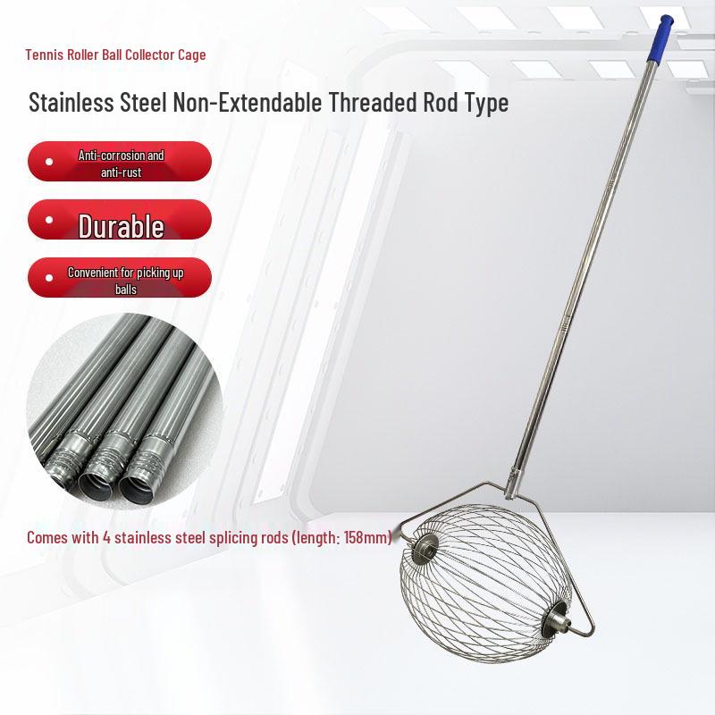 Telescopic Tennis Ball Retriever - Adjustable, Portable, No-Bend Design
Telescopic Tennis Ball Retriever - Adjustable, Portable, No-Bend Design