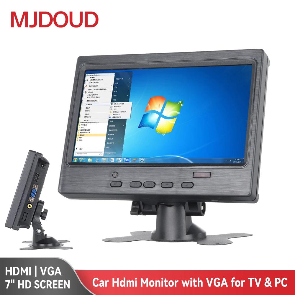 MJDOUD 7-дюймовый автомобильный HDMI-монитор для ТВ-ПК Компьютера с VGA-дисплеем 1024*600 ЖК-экран для домашней системы безопасности Резервная камера
MJDOUD 7-дюймовый автомобильный HDMI-монитор для ТВ-ПК Компьютера с VGA-дисплеем 1024*600 ЖК-экран для домашней системы безопасности Резервная камера