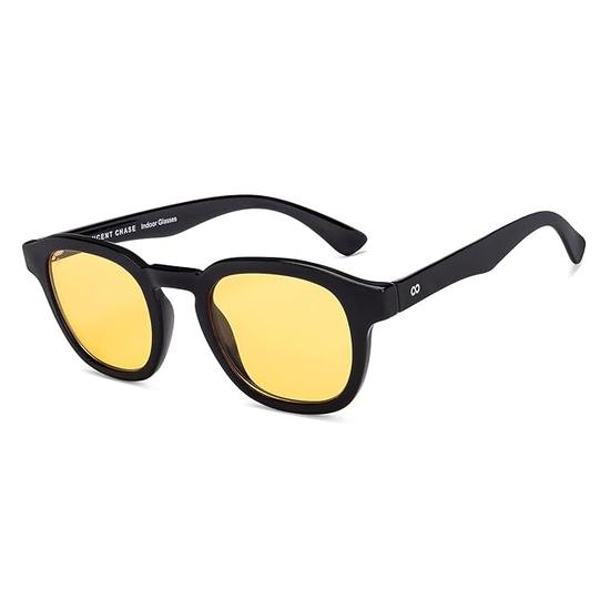 Vincent Chase By Lenskart | Black Yellow Full Rim Round | Indoor Glasses | 100% UV Protected | For Men & Women | Large | VC S17433
Vincent Chase By Lenskart | Black Yellow Full Rim Round | Indoor Glasses | 100% UV Protected | For Men & Women | Large | VC S17433