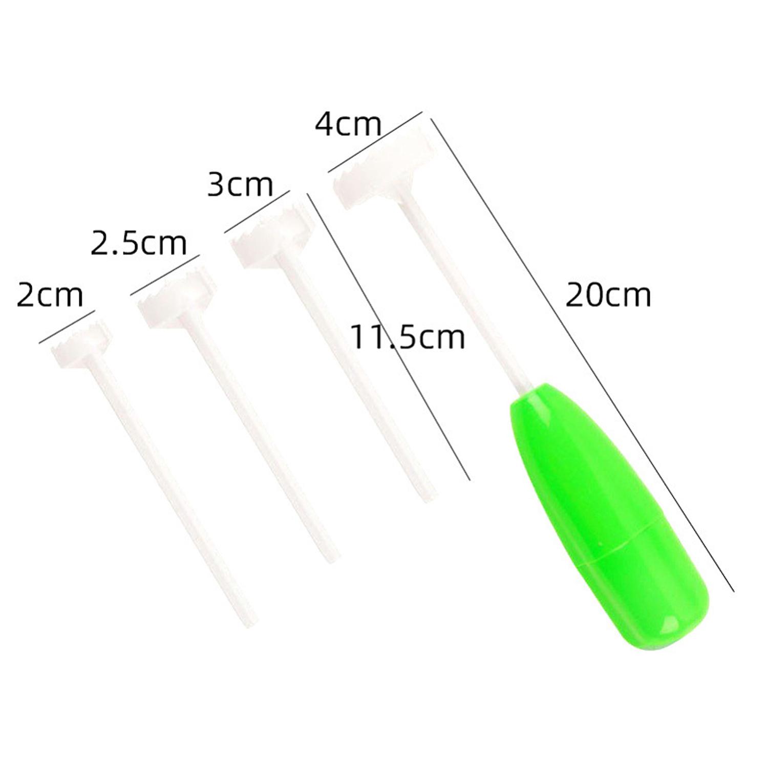 4 In 1 Fruit Vegetable Corer Spiral Digging Vege Drill Veggie Corkscrew Carver with 4Pcs Replaceable Head Spiralizer Cutter Tool світло-зелений колір
4 In 1 Fruit Vegetable Corer Spiral Digging Vege Drill Veggie Corkscrew Carver with 4Pcs Replaceable Head Spiralizer Cutter Tool світло-зелений колір