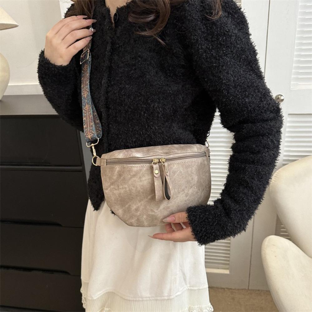 Korean Style PU Leather Waist Bag Zipper Women Crossbody Bag Fashion Chest Bag Outdoor бежевий
Korean Style PU Leather Waist Bag Zipper Women Crossbody Bag Fashion Chest Bag Outdoor бежевий