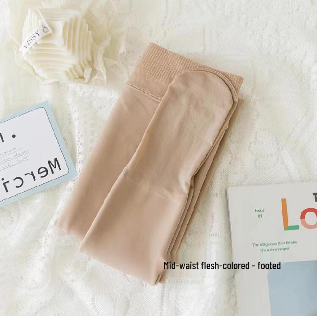 Black Silk High Waist Butt Lifting Tummy Control Sheer Compression Tights with Velvet Lining No Velvet - 18-28°C
Black Silk High Waist Butt Lifting Tummy Control Sheer Compression Tights with Velvet Lining No Velvet - 18-28°C