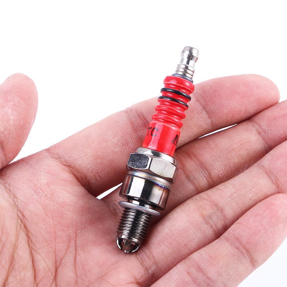 Three-Electrode Moped Scooter Motorcycle Spark Plug Modification Accessories Replacement Parts A7TC
Three-Electrode Moped Scooter Motorcycle Spark Plug Modification Accessories Replacement Parts A7TC