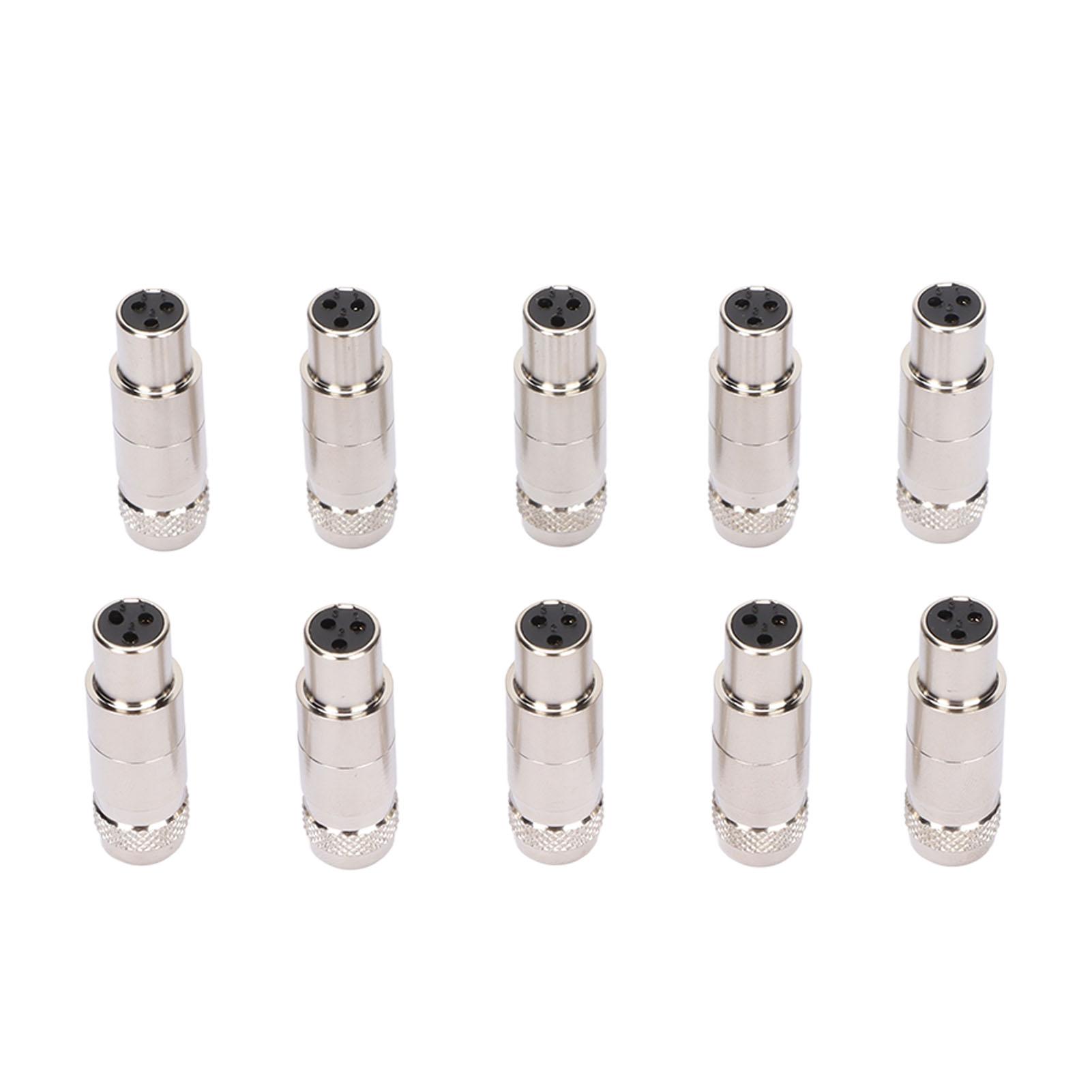 XLR Адаптер 3-контактный гнездовой к 3-контактному штекерному Металлический Мини XLR Разъем для Микрофонного Кабеля Монитор
XLR Адаптер 3-контактный гнездовой к 3-контактному штекерному Металлический Мини XLR Разъем для Микрофонного Кабеля Монитор