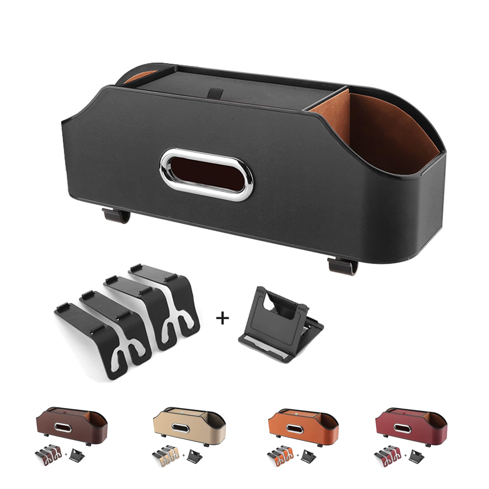 Multifunctional Car Storage Tissue Drink and Backseat Made of PU Waterproof and Easy to Includes Cell Phone Holder and Two Hooks Box, Box, Holder, чёрный
Multifunctional Car Storage Tissue Drink and Backseat Made of PU Waterproof and Easy to Includes Cell Phone Holder and Two Hooks Box, Box, Holder, чёрный