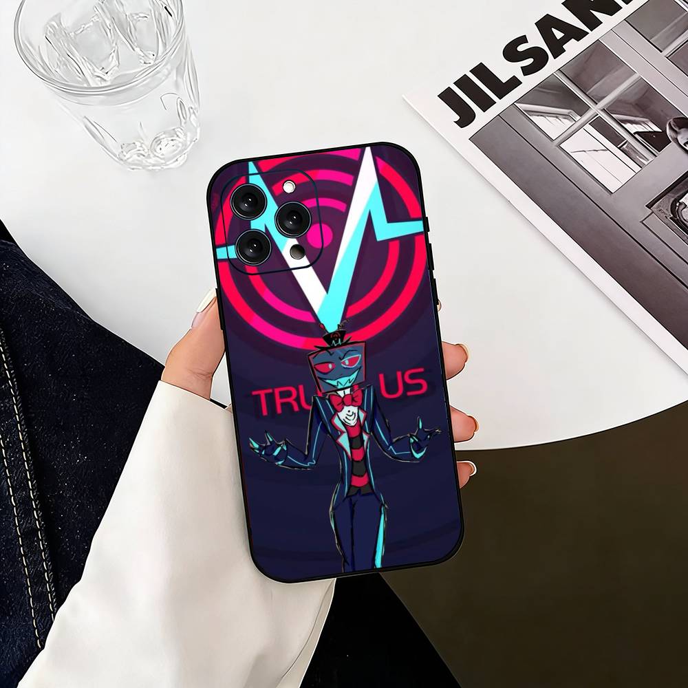 Hazbin H-Hotel V-Vox Phone Case For iPhone 17, 16,15,14,13,12,11 Plus,Pro Max, Others Soft Black Cover iPhone14ProMax
Hazbin H-Hotel V-Vox Phone Case For iPhone 17, 16,15,14,13,12,11 Plus,Pro Max, Others Soft Black Cover iPhone14ProMax