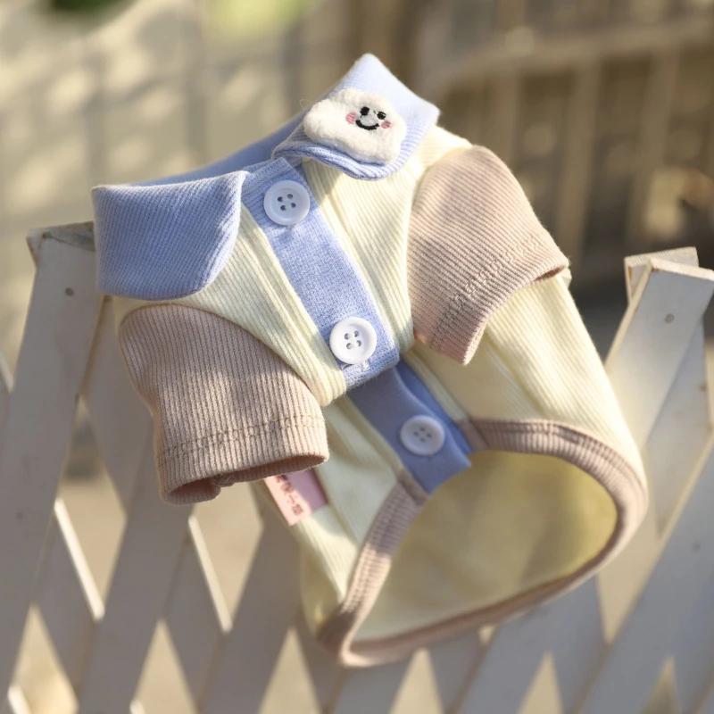 Cat Shirt Spring Summer Small Dog Clothes Cardigan Chihuahua Doggie Puppy Yorkshire Pomeranian Poodle Bichon Schnauzer Clothing XXS синій
Cat Shirt Spring Summer Small Dog Clothes Cardigan Chihuahua Doggie Puppy Yorkshire Pomeranian Poodle Bichon Schnauzer Clothing XXS синій