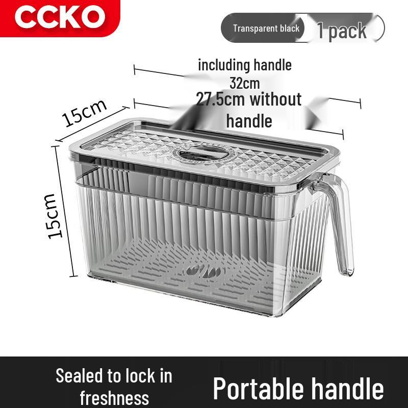 CCKO Refrigerator Storage Container with Lid
CCKO Refrigerator Storage Container with Lid