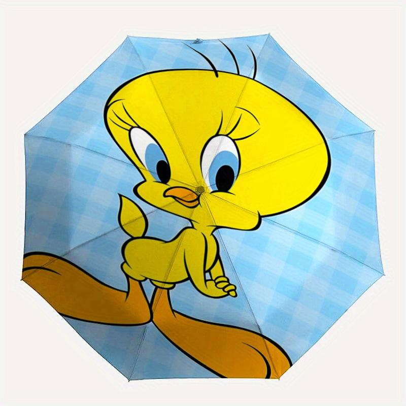 Looney Tunes Tweety Bird Automatic Open/Close Umbrella Compact Travel Umbrella, 8 Rib Heavy Duty Construction, Ideal Gift, 126
Looney Tunes Tweety Bird Automatic Open/Close Umbrella Compact Travel Umbrella, 8 Rib Heavy Duty Construction, Ideal Gift, 126