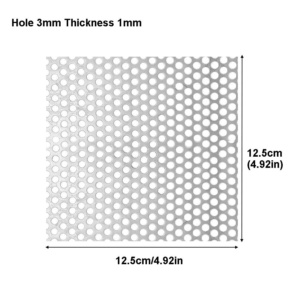 304 stainless steel perforated plate screen, 1mm thick strainer plate, swirl metal drain cover Plant trellis protection pad
304 stainless steel perforated plate screen, 1mm thick strainer plate, swirl metal drain cover Plant trellis protection pad