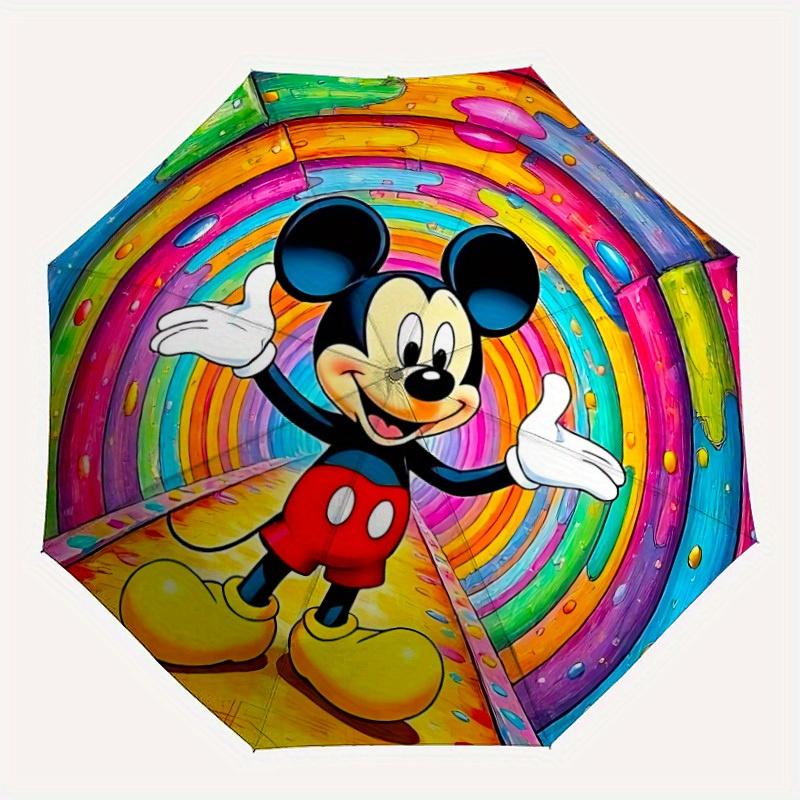 1pc Mickey Mouse Automatic Opening/closing Umbrella , Foldable Sunshade, Perfect Gift for Friends, Durable Plastic Handle yy250804008
1pc Mickey Mouse Automatic Opening/closing Umbrella , Foldable Sunshade, Perfect Gift for Friends, Durable Plastic Handle yy250804008