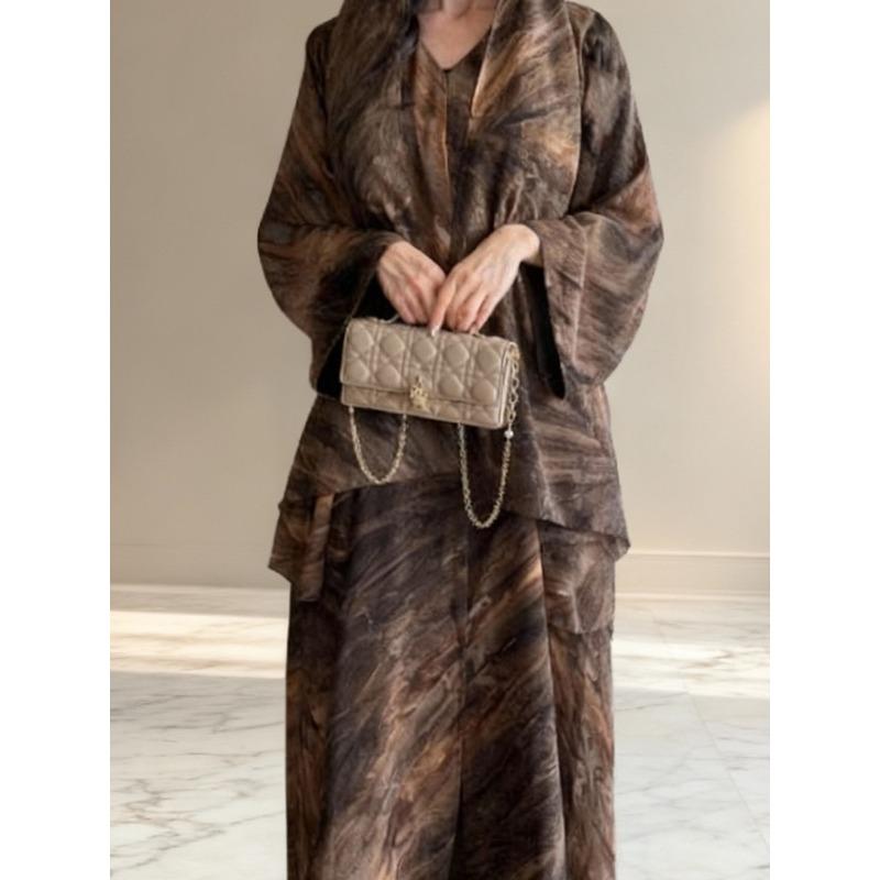 women s Tie Dye Printed Loose Hooded Abaya Long Sleeve Open Front Maxi Dress Muslim Robe 2XL
women s Tie Dye Printed Loose Hooded Abaya Long Sleeve Open Front Maxi Dress Muslim Robe 2XL