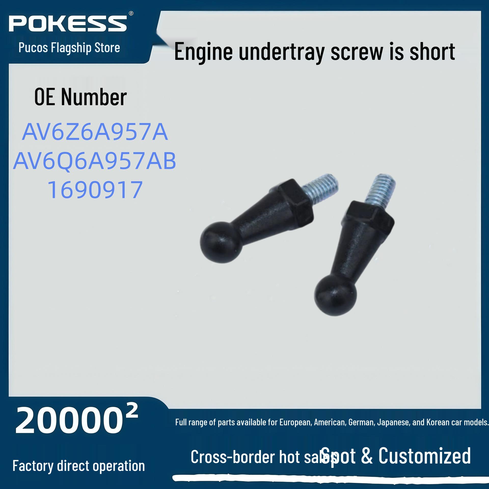 Ford Focus Engine Under Cover Short Screw AV6Z-6A957A Pokess
Ford Focus Engine Under Cover Short Screw AV6Z-6A957A Pokess