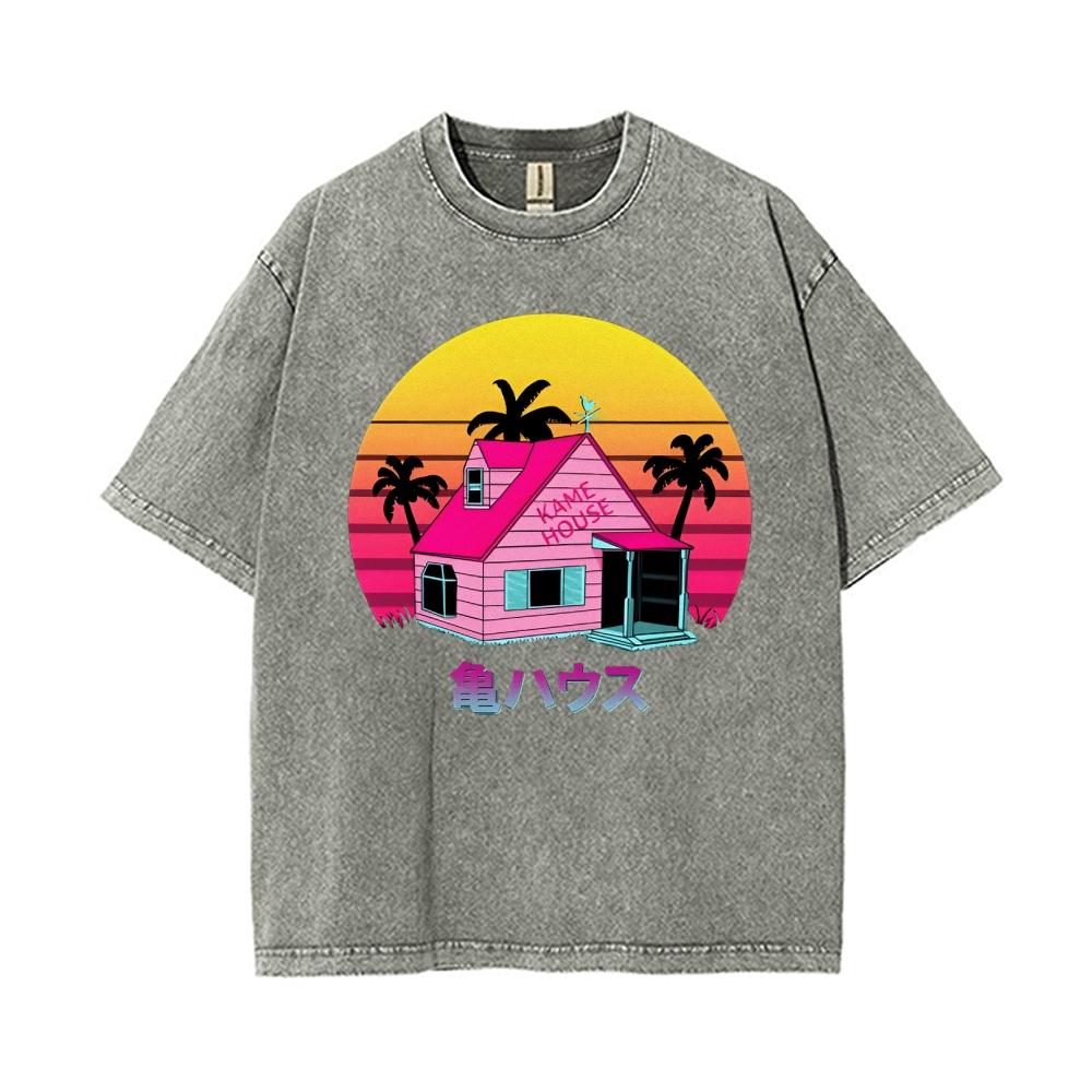 Cartoon Anime Style Sunset Print Women s T-Shirt Loose Wash Oversized Fashion Short Sleeve Cotton American Retro Street Tee S
Cartoon Anime Style Sunset Print Women s T-Shirt Loose Wash Oversized Fashion Short Sleeve Cotton American Retro Street Tee S
