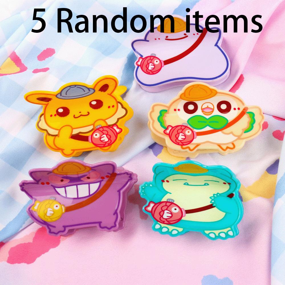 5PCS Cute Pokemon Cartoon Animal Hair Claw Clip Kawaii Anime Shark Clip Sweet Back Head Hair Grab Clip Fashion Daily Party Hair
5PCS Cute Pokemon Cartoon Animal Hair Claw Clip Kawaii Anime Shark Clip Sweet Back Head Hair Grab Clip Fashion Daily Party Hair