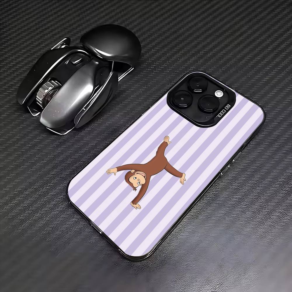 Curious G-George Monkey Phone Case For iPhone17,16,15,14,13,12,11 Plus,Pro Max Colored Silver Plated Inside Cover iPhone15pro
Curious G-George Monkey Phone Case For iPhone17,16,15,14,13,12,11 Plus,Pro Max Colored Silver Plated Inside Cover iPhone15pro