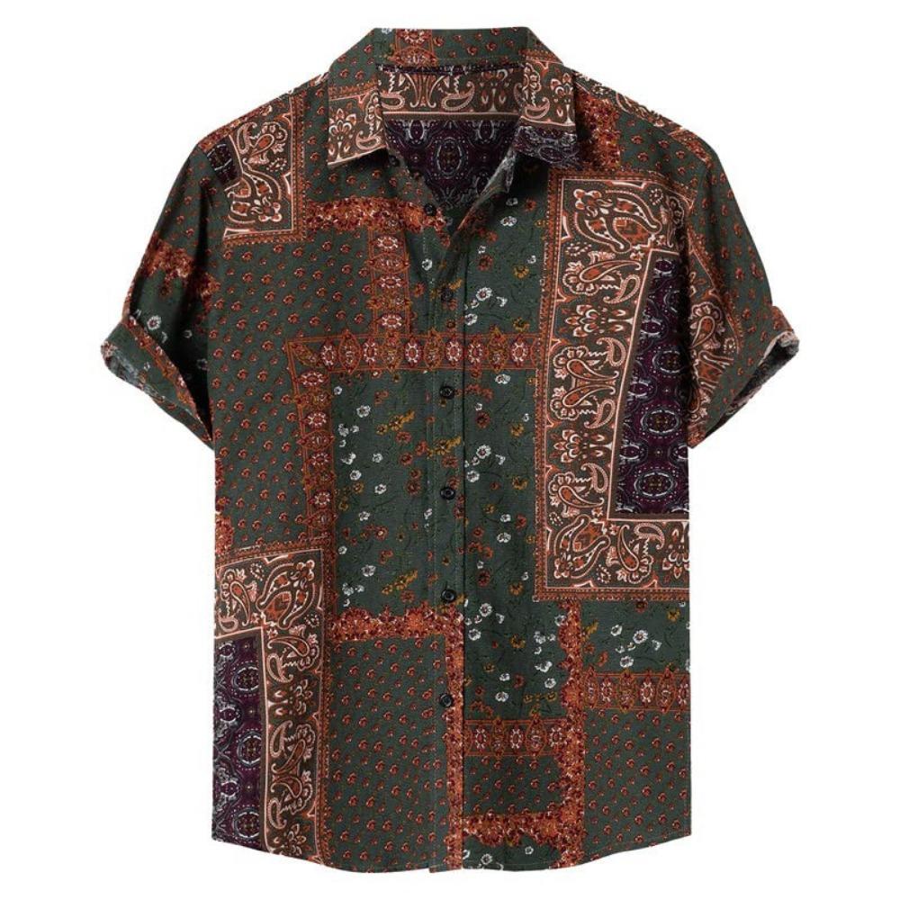 Гавайская ретро-рубашка для мужчин, рубашка с короткими рукавами и 3D-цветочным принтом, застежка на пуговицы, пляж, отпуск, улица, топ, рубашка, летний наряд 4XL
Гавайская ретро-рубашка для мужчин, рубашка с короткими рукавами и 3D-цветочным принтом, застежка на пуговицы, пляж, отпуск, улица, топ, рубашка, летний наряд 4XL