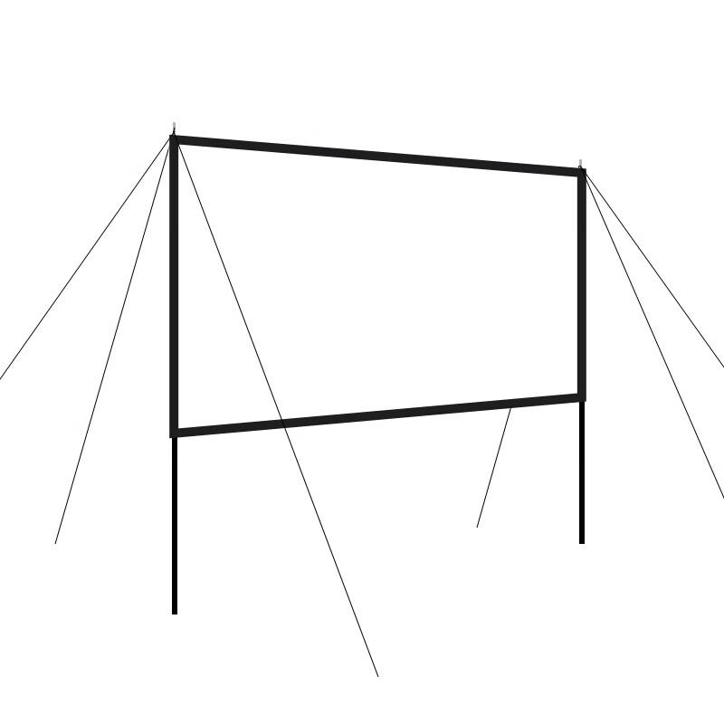 Portable Outdoor Projector Screen with Stand
Portable Outdoor Projector Screen with Stand