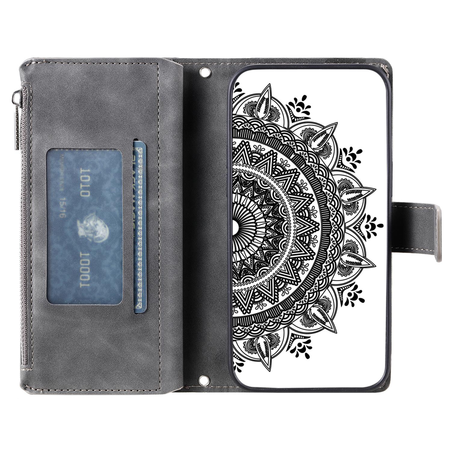 Style 006 For Google Pixel 9/9 Pro Wallet Case PU Leather Phone Cover Mandala Flower Pattern Grey
Style 006 For Google Pixel 9/9 Pro Wallet Case PU Leather Phone Cover Mandala Flower Pattern Grey