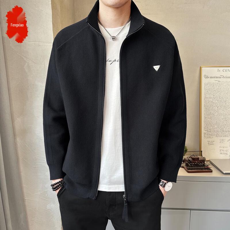 Men s Loose Fit Stand Collar Knitted Cardigan Jacket L
Men s Loose Fit Stand Collar Knitted Cardigan Jacket L