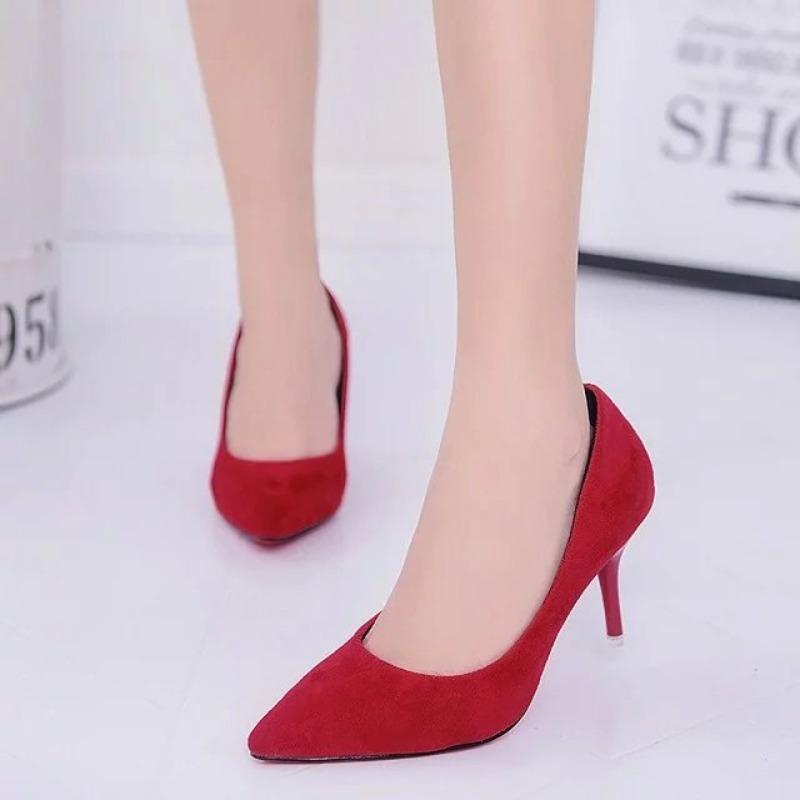 Spring new patent leather heel pointed thin heel women s single shoes shallow mouth women s shoes 42
Spring new patent leather heel pointed thin heel women s single shoes shallow mouth women s shoes 42