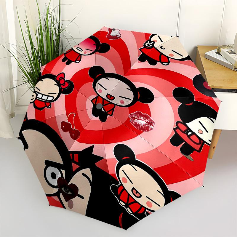 Pucca, Hearts Automatic Opening and Closing, 8 rib Structure Portable Umbrella, Suitable for Men and Women in All Seasons Perfect Gift for
Pucca, Hearts Automatic Opening and Closing, 8 rib Structure Portable Umbrella, Suitable for Men and Women in All Seasons Perfect Gift for