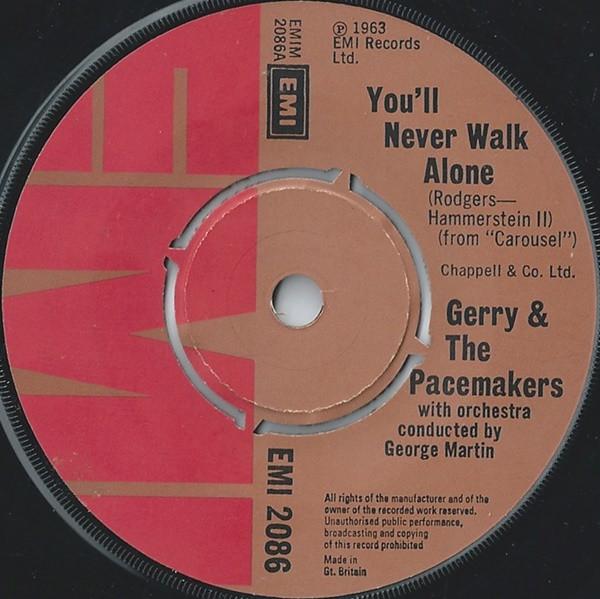 7inch Record GERRY THE PACEMAKERS Youll Never Walk Alone EMI2086 EMI 1973 UK Rock Used
7inch Record GERRY THE PACEMAKERS Youll Never Walk Alone EMI2086 EMI 1973 UK Rock Used