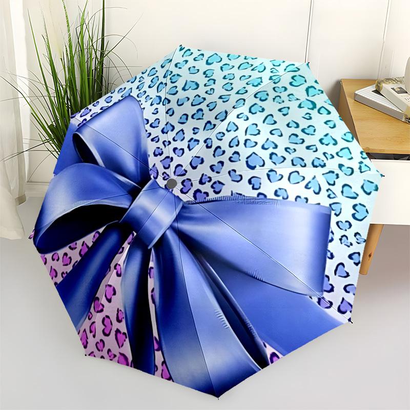 1pc Heart Print Automatic Folding Umbrella - Portable Collapsible Design, 8-Rib Iron Frame, Durable Fabric yy251125047
1pc Heart Print Automatic Folding Umbrella - Portable Collapsible Design, 8-Rib Iron Frame, Durable Fabric yy251125047