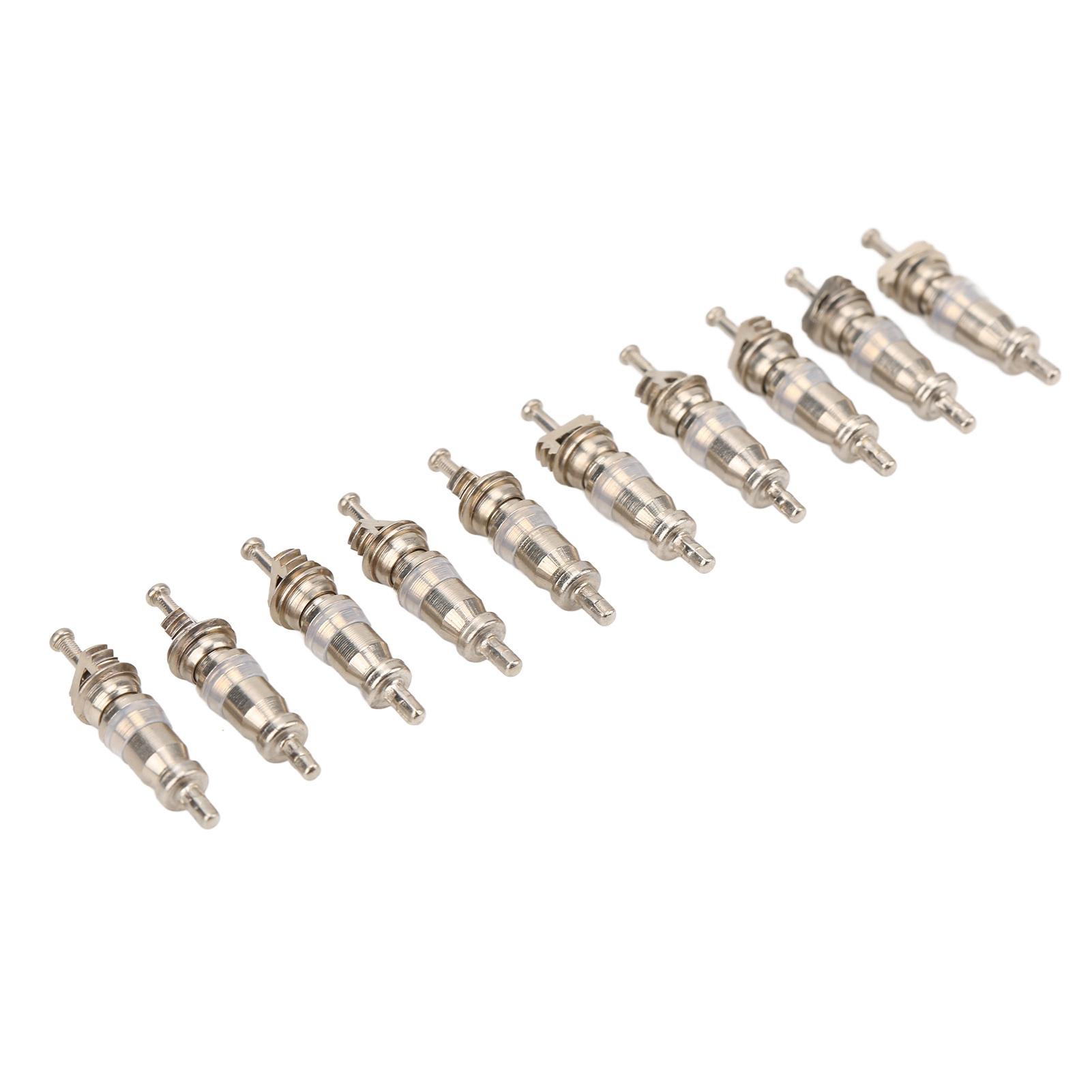100PCS High Pressure Valve Stem Core Aluminum Alloy Copper Car Air Conditioner Valve Core for R12
100PCS High Pressure Valve Stem Core Aluminum Alloy Copper Car Air Conditioner Valve Core for R12