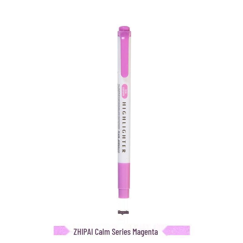 Zhi 618 Student Dual-Tip Fluorescent Pen - Gray, Soft Light & Dark Retro Colors for Highlighting & Marking
Zhi 618 Student Dual-Tip Fluorescent Pen - Gray, Soft Light & Dark Retro Colors for Highlighting & Marking