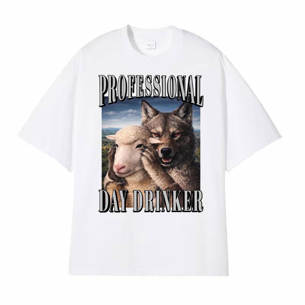 Professional Day Drinker Wolf Meme Edgy Dark Humor Merch T Shirts Unisex Women Fashion Classic Tshirt TShirt S
Professional Day Drinker Wolf Meme Edgy Dark Humor Merch T Shirts Unisex Women Fashion Classic Tshirt TShirt S