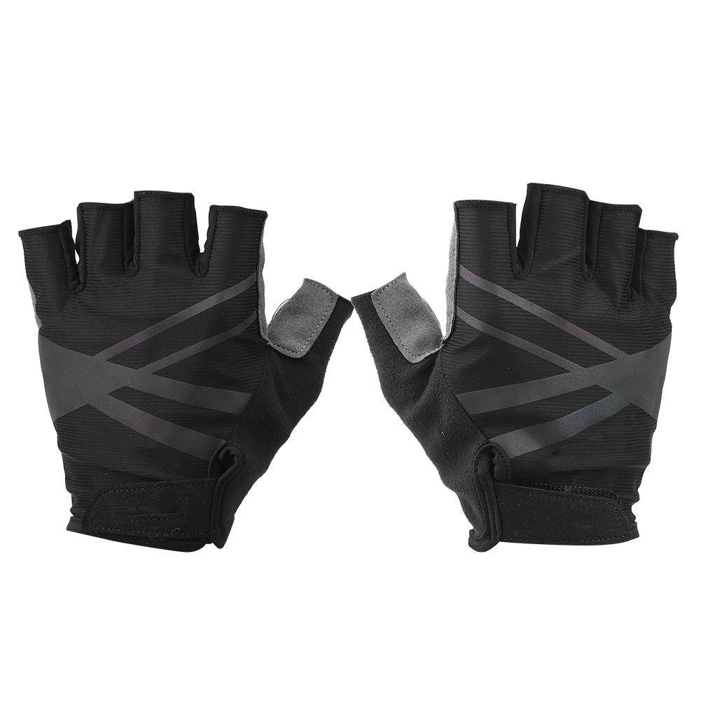 Night Reflective Riding Half Fingers Gloves Breathable Shockproof Anti Slip for Outdoor Sports Black XXL
Night Reflective Riding Half Fingers Gloves Breathable Shockproof Anti Slip for Outdoor Sports Black XXL