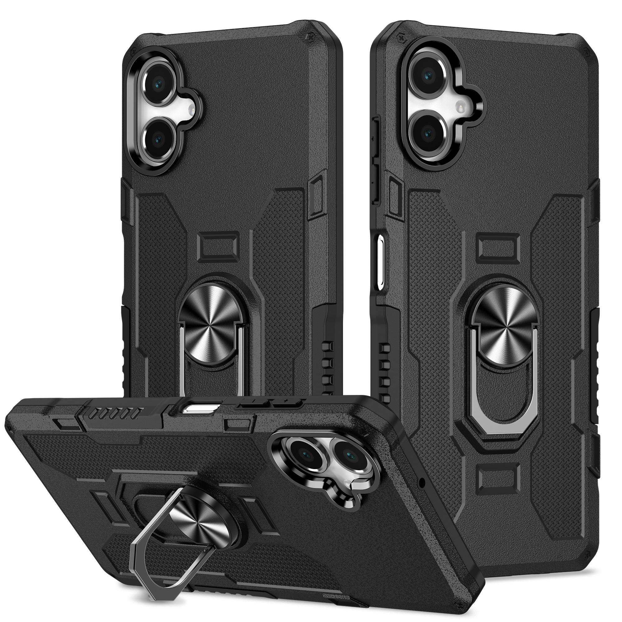 For Samsung Galaxy A06 4G Phone Case Ring Kickstand PC+TPU Shockproof Cover Black
For Samsung Galaxy A06 4G Phone Case Ring Kickstand PC+TPU Shockproof Cover Black