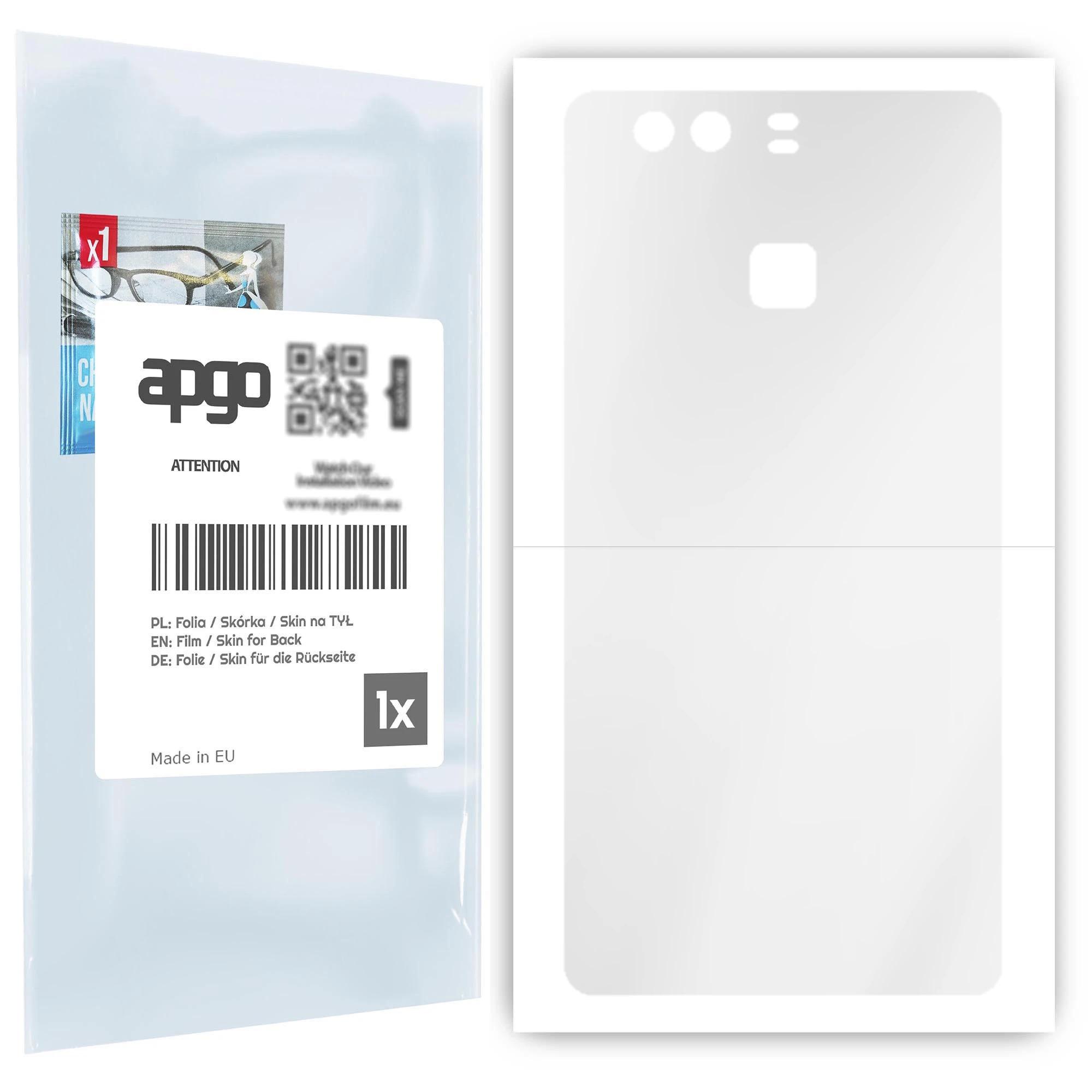 apgo Ultra Clear Protective Skin Sticker for the back compatible with Huawei P9, Wrap Film, Hydrogel Film, Flexible, Soft TPU with positioning layer e
apgo Ultra Clear Protective Skin Sticker for the back compatible with Huawei P9, Wrap Film, Hydrogel Film, Flexible, Soft TPU with positioning layer e