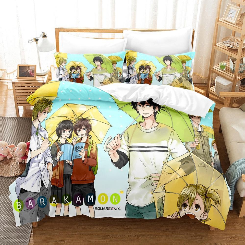 3d Print Barakamon Bedding Set Single Twin Full Queen King Size Bed Set Adult Kid Bedroom Duvet Cover Sets Home Textiles EU single(135x200cm)
3d Print Barakamon Bedding Set Single Twin Full Queen King Size Bed Set Adult Kid Bedroom Duvet Cover Sets Home Textiles EU single(135x200cm)