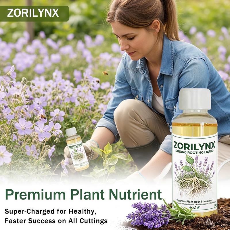 35ml Strong Rooting Liquid Hormone, Concentrated Plant Growth Booster for Rapid Rooting of Cuttings, Seedlings and Flowers 35ml
35ml Strong Rooting Liquid Hormone, Concentrated Plant Growth Booster for Rapid Rooting of Cuttings, Seedlings and Flowers 35ml