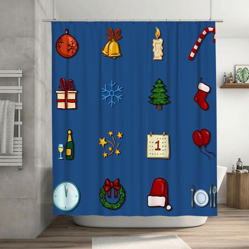 TU Christmas Shower Curtain Festive Holiday Decor Reversible Waterproof Bathroom Set Winter Themed Cozy Cabin Farmhouse Style Ho 90x180cm35x71in
TU Christmas Shower Curtain Festive Holiday Decor Reversible Waterproof Bathroom Set Winter Themed Cozy Cabin Farmhouse Style Ho 90x180cm35x71in