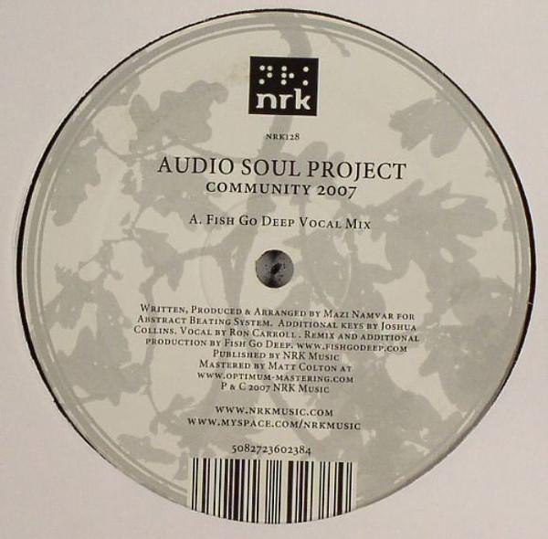 12inch Record AUDIO SOUL PROJECT - Community 2007 NRK128 NRK Sound Divis 2007 UK Dance & Electronica Used
12inch Record AUDIO SOUL PROJECT - Community 2007 NRK128 NRK Sound Divis 2007 UK Dance & Electronica Used