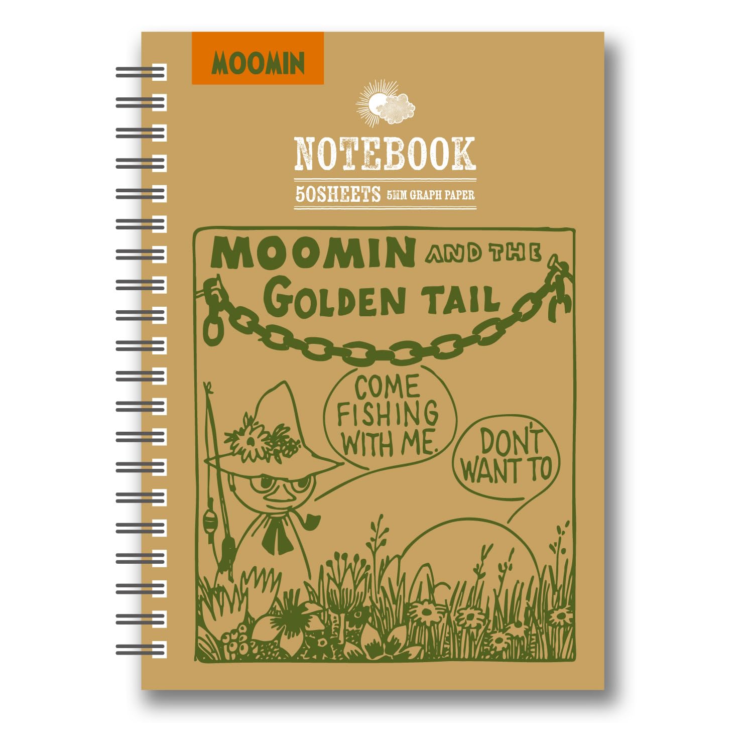 Gakken Staful Moomin Ring D07578 Notebook, Outdoor, B6, Beige, бежевый
Gakken Staful Moomin Ring D07578 Notebook, Outdoor, B6, Beige, бежевый