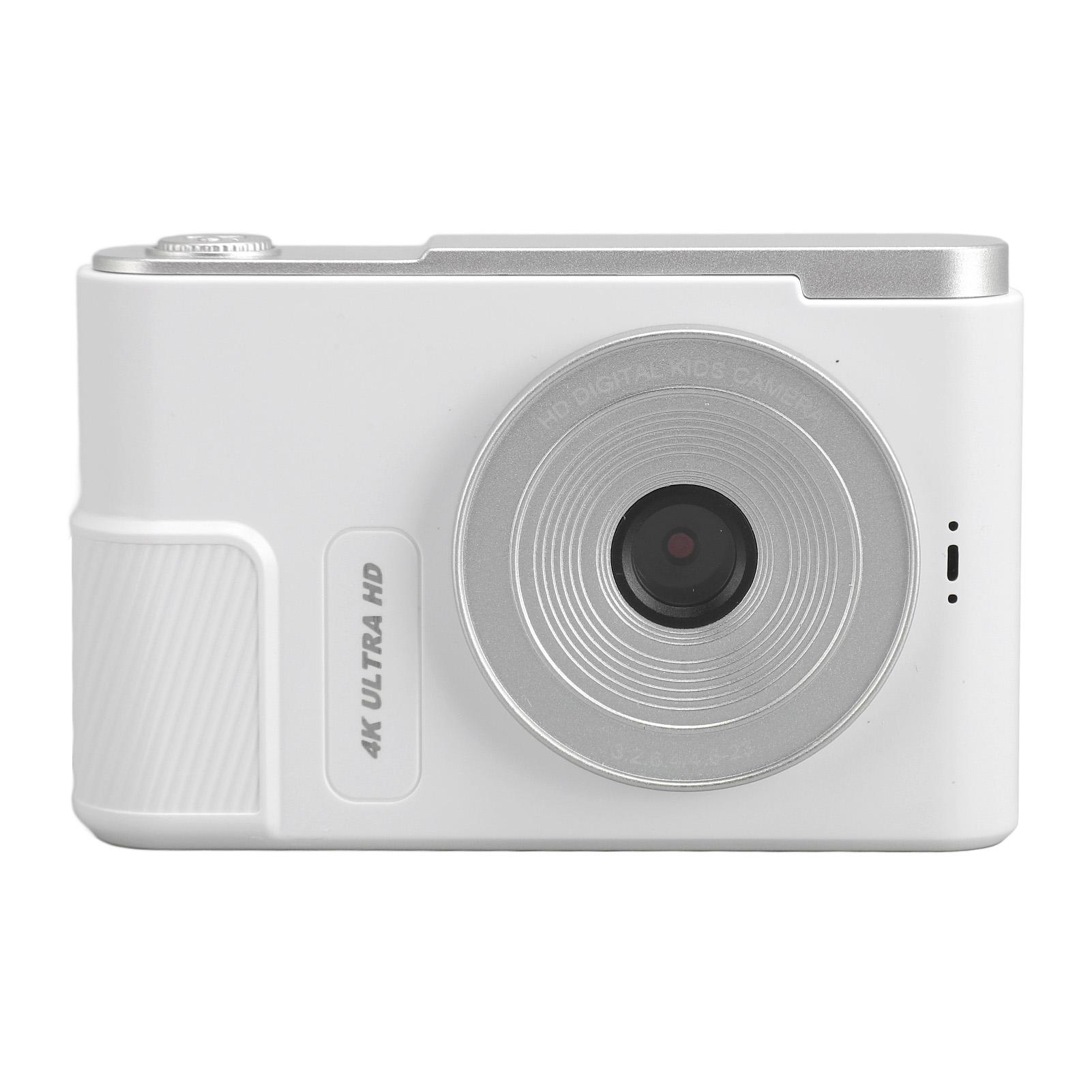 Digital Camera 48MP 4K 16x Digital Zoom 2.4 Inch Screen Portable Compact Camera for Kids Students Vlog White білий
Digital Camera 48MP 4K 16x Digital Zoom 2.4 Inch Screen Portable Compact Camera for Kids Students Vlog White білий