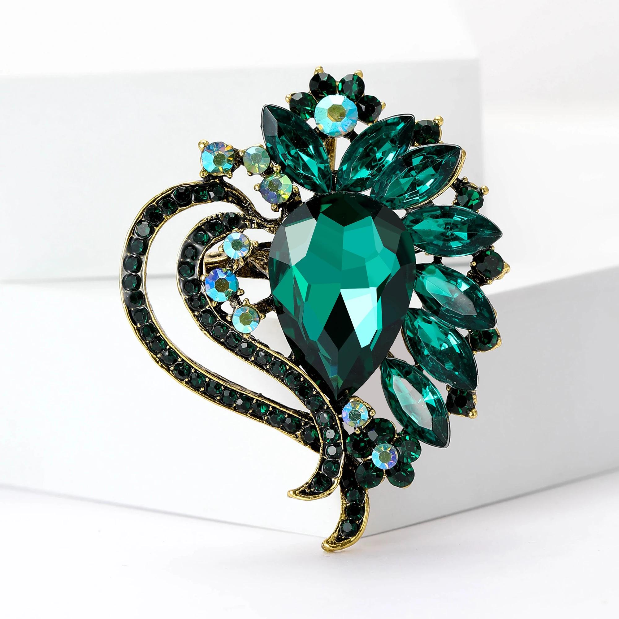 Rhinestone Flower Brooch for Women Unisex Glass Pins Banquet Party Backpack Gifts Jewelry Accessories зелений
Rhinestone Flower Brooch for Women Unisex Glass Pins Banquet Party Backpack Gifts Jewelry Accessories зелений