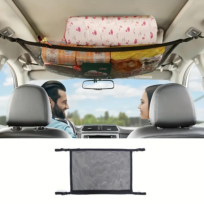 Adjustable Double-Layer Car Ceiling Cargo Net Bag - Fit for SUVs, Long Travel Organizer for Tents, Quilts, Toys, and More, Car Camping Goods Network чёрный
Adjustable Double-Layer Car Ceiling Cargo Net Bag - Fit for SUVs, Long Travel Organizer for Tents, Quilts, Toys, and More, Car Camping Goods Network чёрный