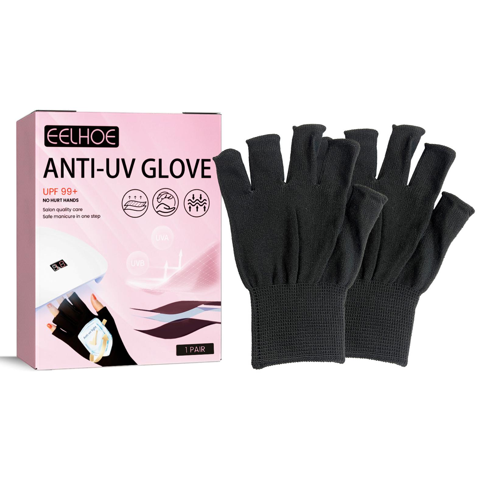 EELHOE EEA08-A129-2-PK1 Anti Darkening UV Nail Art Gloves Protective Hand Shields for Manicure Lamps A
EELHOE EEA08-A129-2-PK1 Anti Darkening UV Nail Art Gloves Protective Hand Shields for Manicure Lamps A