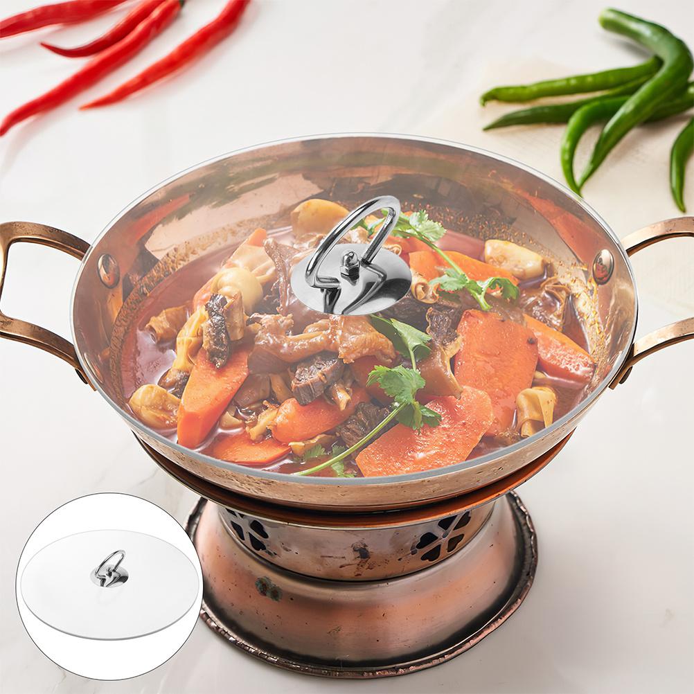 26Cm Clear Round Glass Lid Universal Fit for Pots Pans Skillets Microwave Cover with Handle Splatter Guard Reusable Cookware Lid 27X27X5CM
26Cm Clear Round Glass Lid Universal Fit for Pots Pans Skillets Microwave Cover with Handle Splatter Guard Reusable Cookware Lid 27X27X5CM